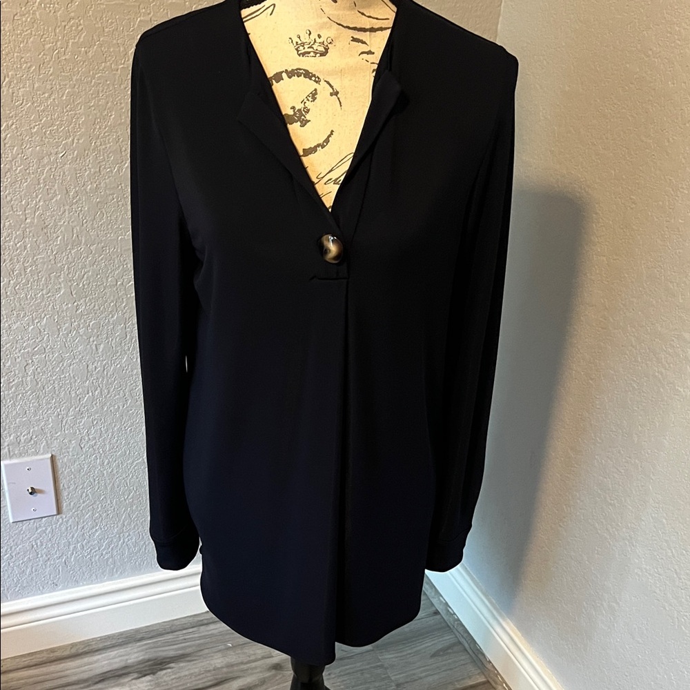 Elegant Navy BlueWomen's Top